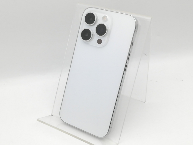 【中古】Apple docomo 【SIMフリー】 iPhone 14 Pro 512GB シルバー MQ1V3J/A【中野】保証期間１ヶ月【ランクC】