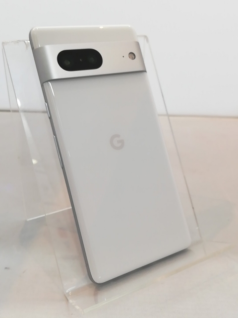 【中古】Google UQmobile 【SIMフリー】 Pixel 7 スノー 8GB 128GB G03Z5【秋葉3号】保証期間１ヶ月【ランクA】