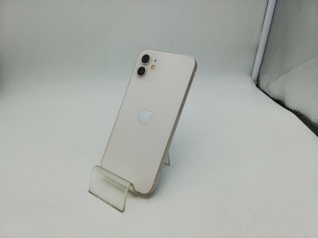 【中古】Apple SoftBank 【SIMロック解除済み】 iPhone 12 256GB ホワイト MGJ13J/A【秋葉本店】保証期間１ヶ月【ランクC】_1