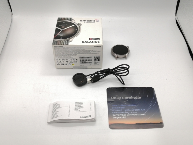 【中古】Zepp Health Amazfit Balance サンセットグレー SP170065C203【大阪本店】保証期間１ヶ月【ランクC】_6