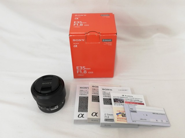 【中古】SONY E 35mm F1.8 OSS (SEL35F18) (SONY Eマウント/APS-C)【大阪本店】保証期間１ヶ月【ランクA】