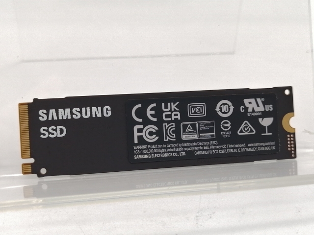 【中古】SAMSUNG 980 Pro (MZ-V8P1T0B/IT) 1TB/M.2 2280(PCIe4.0 NVME)/TLC【大阪本店】保証期間１週間_1