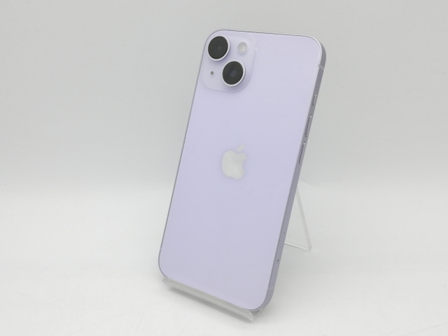 中古】Apple au 【SIMフリー】 iPhone 14 128GB パープル MPUY3J 中古】Apple au 【SIMフリー】 iPhone 14 128GB パープル MPUY3J