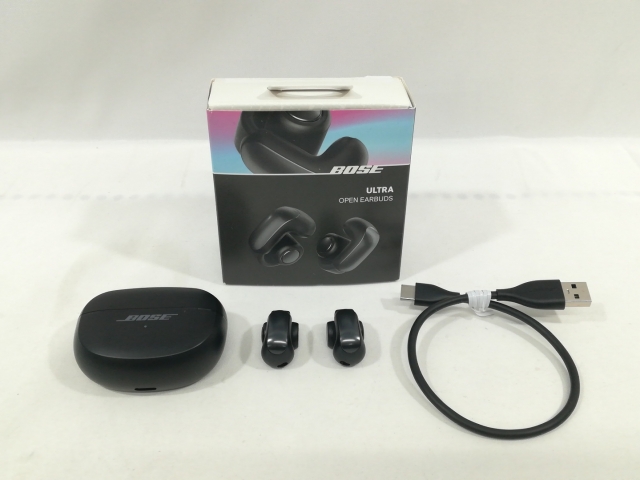 中古】BOSE Ultra Open Earbuds [ブラック]【大阪本店】保証期間1ヶ月
