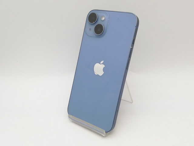 【中古】Apple 楽天モバイル 【SIMフリー】 iPhone 14 256GB ブルー MPWN3J/A【鹿児島中町】保証期間１ヶ月【ランクC】
