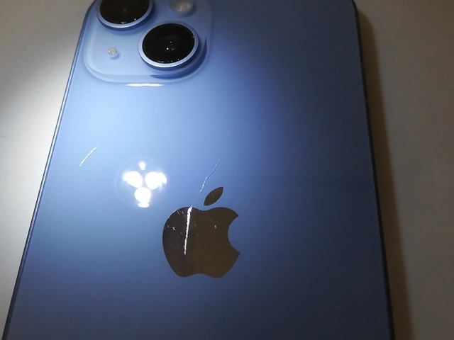 【中古】Apple 楽天モバイル 【SIMフリー】 iPhone 14 256GB ブルー MPWN3J/A【鹿児島中町】保証期間１ヶ月【ランクC】_7