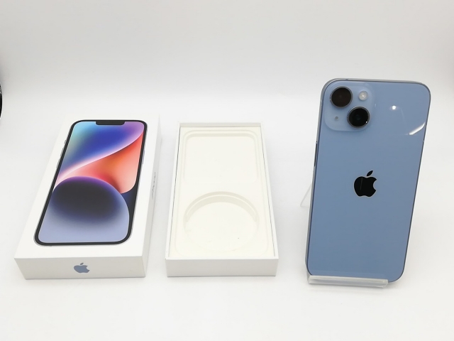 【中古】Apple 楽天モバイル 【SIMフリー】 iPhone 14 256GB ブルー MPWN3J/A【鹿児島中町】保証期間１ヶ月【ランクC】_9