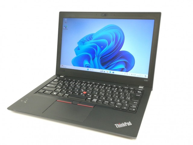 【中古】Lenovo ThinkPad X280 20KES25B00 【i5-8250U 8G 256G(SSD) WiFi5 12.5LCD(1366x768) Win11P】【三宮センター】保証期間１ヶ月【