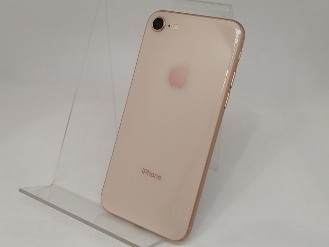 【中古】Apple docomo 【SIMロック解除済み】 iPhone 8 256GB ゴールド MQ862J/A【日本橋3】保証期間１ヶ月【ランクC】