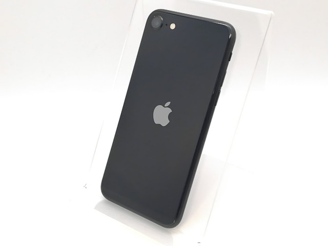 【中古】Apple 国内版 【SIMフリー】 iPhone SE（第3世代） 128GB ミッドナイト MMYF3J/A【高崎モントレー】保証期間１ヶ月【ランクC】