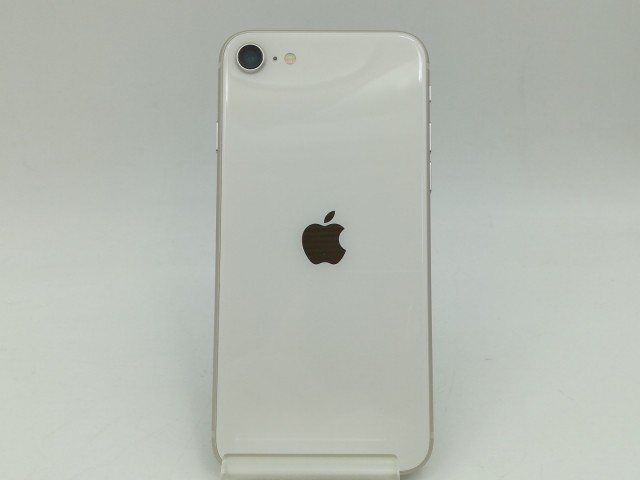 【中古】Apple au 【SIMフリー】 iPhone SE（第3世代） 256GB スターライト MMYK3J/A【OSU301】保証期間１ヶ月【ランクA】