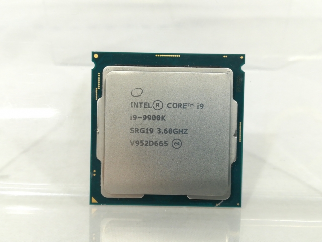 中古】Intel Core i9-9900K (3.6GHz/TB:5GHz/SRG19/R0) bulk LGA1151 