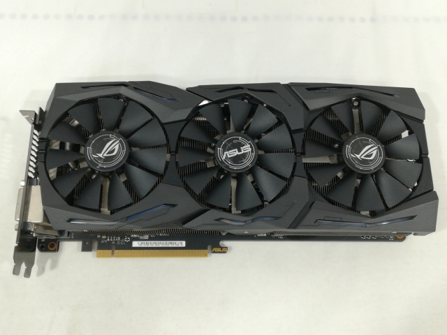 【中古】ASUS ROG STRIX-GTX1080-8G-GAMING GTX1080/8GB(GDDR5X)/PCI-E 【大阪本店】保証期間１週間