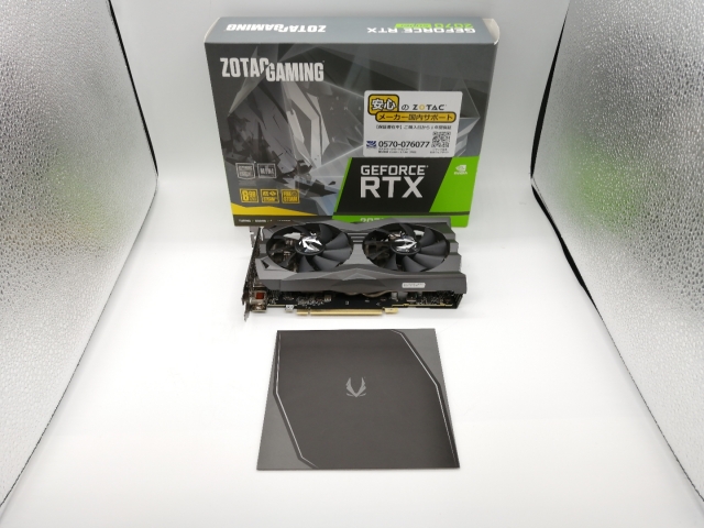 【外箱なし】ZOTAC GeForce RTX 2070 SUPER PCパーツ 【外箱なし】ZOTAC GeForce RTX 2070 SUPER