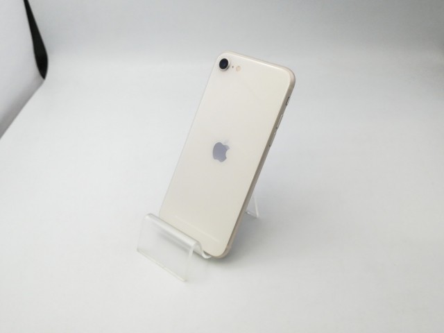 【中古】Apple au 【SIMフリー】 iPhone SE（第3世代） 256GB スターライト MMYK3J/A【大阪堂島】保証期間１ヶ月【ランクA】