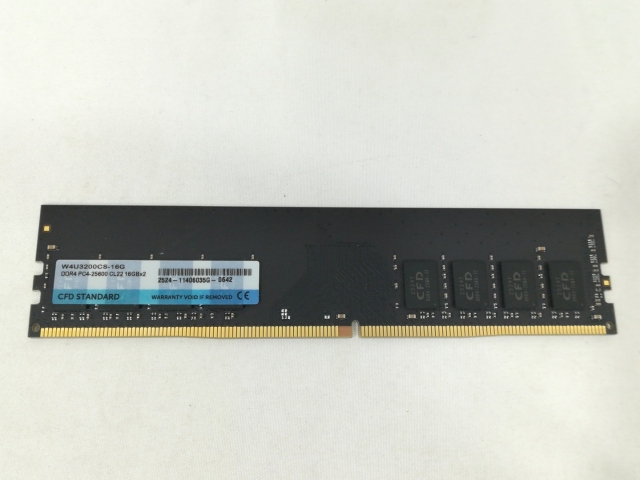 【中古】DDR4 16GB PC4-25600(DDR4-3200)【デスクトップPC用】【大阪本店】保証期間１週間