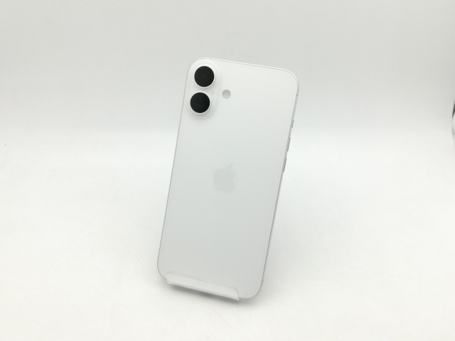 【中古】Apple 国内版 【SIMフリー】 iPhone 16 Plus 256GB ホワイト MXVH3J/A【神戸】保証期間１ヶ月【ランクA】