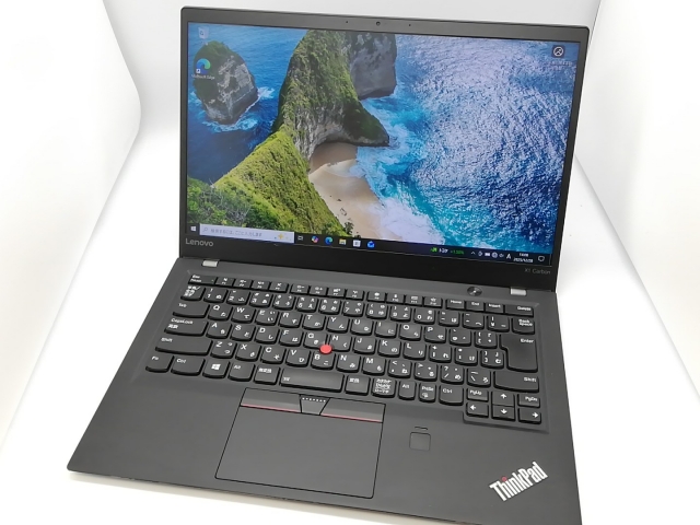 【中古】Lenovo ThinkPad X1 Carbon 20HQCT01WW【i5-7200U 8G 128G(SSD) 1GbE WiFi 4G/LTE 14LCD(1920x1080)】【アリオ倉敷】保証期間１ヶ月【ランクB】