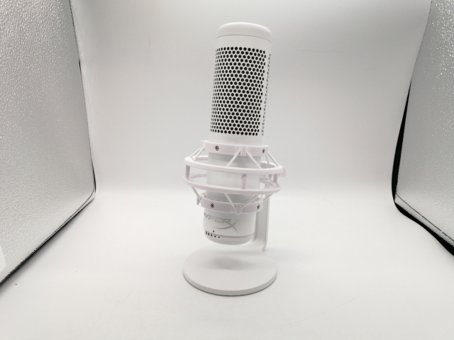 【中古】HyperX QuadCast S 519P0AA White USBスタンドアロンマイク【大阪本店】保証期間１週間【ランクA】