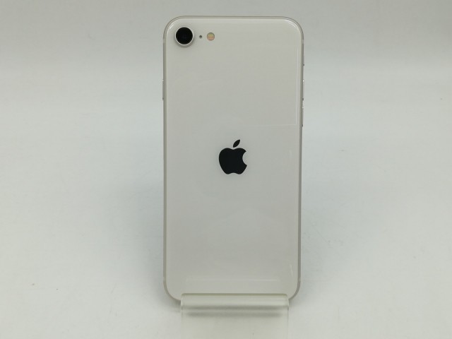 【中古】Apple au 【SIMフリー】 iPhone SE（第3世代） 256GB スターライト MMYK3J/A【大須2】保証期間１ヶ月【ランクA】