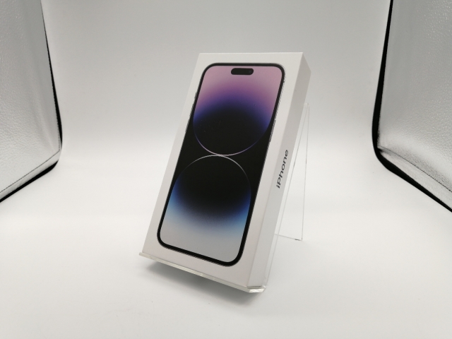 【中古】【赤ロム保証あり】Apple 楽天モバイル 【SIMフリー】 iPhone 14 Pro Max 512GB ディープパープル MQ9J3J/A【大阪本店】保証期間１ヶ月【ランクB】
