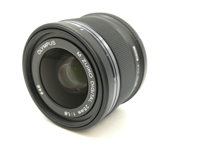 【中古】OLYMPUS M.ZUIKO DIGITAL 25mm F1.8 ブラック (MFTマウント)【大阪本店】保証期間１ヶ月【ランクB】