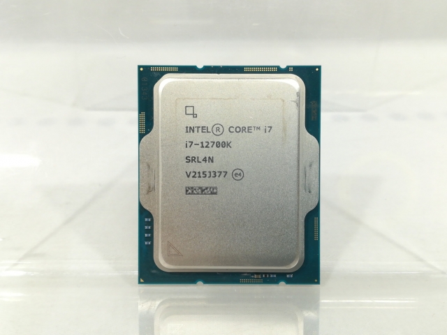 中古】Intel Core i7-12700K(3.6GHz) Bulk LGA1700/12C(P:8C/E:4C)/20T 