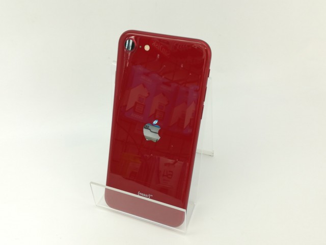 【中古】Apple au 【SIMフリー】 iPhone SE（第3世代） 256GB (PRODUCT)RED MMYL3J/A【広島】保証期間１ヶ月【ランクB】