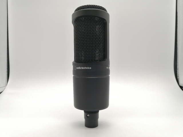 中古】audio-technica AT2020 コンデンサーマイク【大阪本店】保証期間