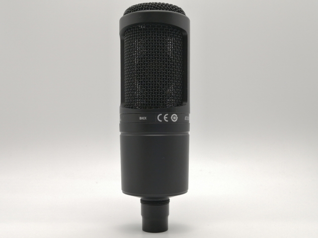 中古】audio-technica AT2020 コンデンサーマイク【大阪本店】保証期間