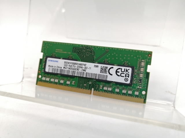 【中古】260PIN 16GB DDR4-3200(PC4-25600) SODIMM 【ノートPC用】【大阪本店】保証期間１週間