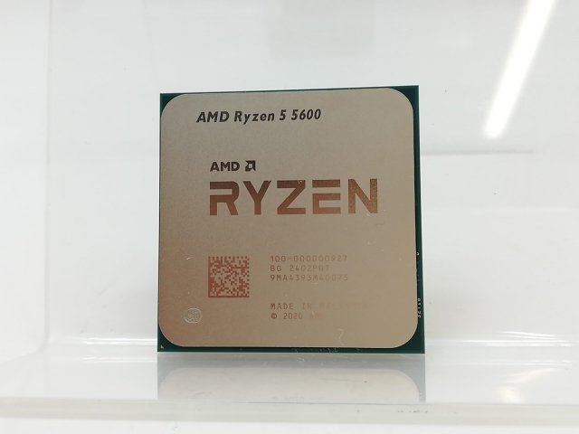 中古】AMD Ryzen 5 5600 (3.5GHz/TC:4.4GHz) bulk AM4/6C/12T/L3