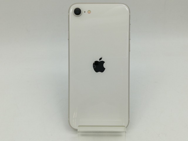 【中古】Apple au 【SIMフリー】 iPhone SE（第3世代） 256GB スターライト MMYK3J/A【大阪本店】保証期間１ヶ月【ランクA】