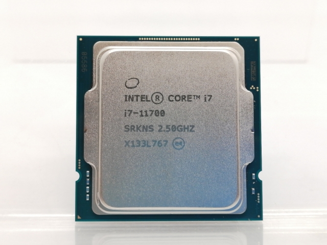 中古】Intel Core i7-11700 (2.5GHz/TB:4.8GHz) Bulk LGA1200/8C/16T 