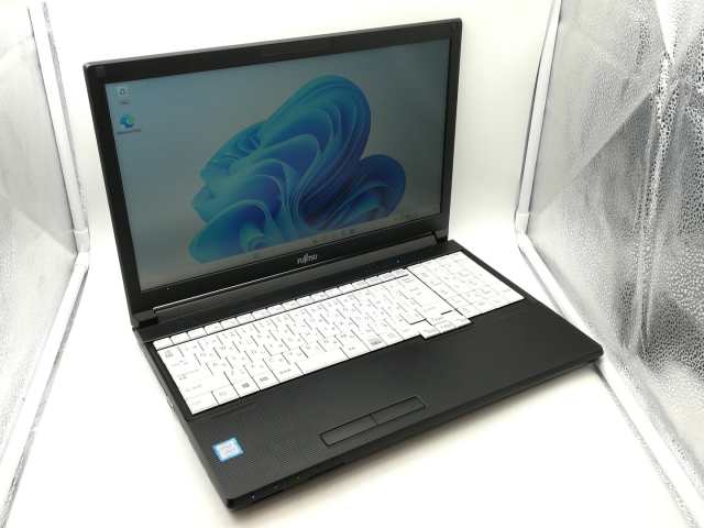 【中古】Fujitsu LIFEBOOK A A749/A FMVA61013【i5-8365U 8G 256G(SSD) DVDマルチ 無線LANなし15LCD(1366x768) Win11P】【京都】保証期間