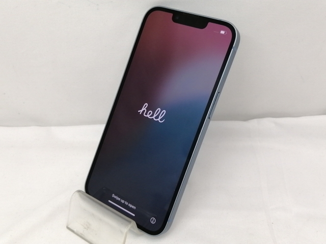 中古】Apple au 【SIMフリー】 iPhone 14 128GB ブルー MPVJ3J/A