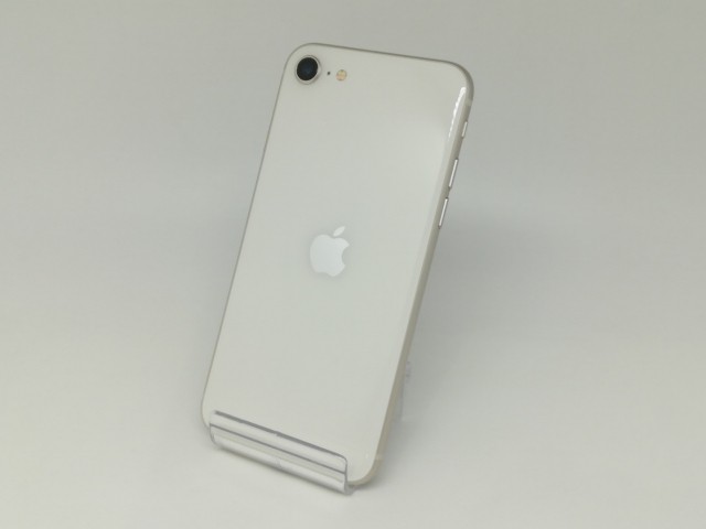 【中古】Apple au 【SIMフリー】 iPhone SE（第3世代） 256GB スターライト MMYK3J/A【日本橋3】保証期間１ヶ月【ランクA】