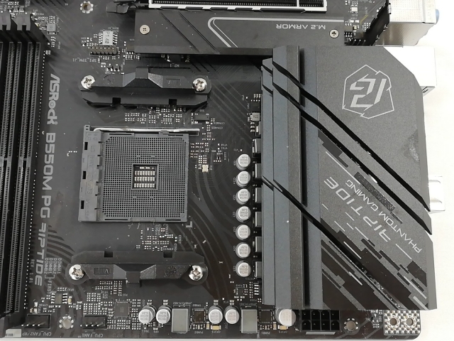 ASRock B550 PG Riptide マザーボード 中古 ASRock B550M PG