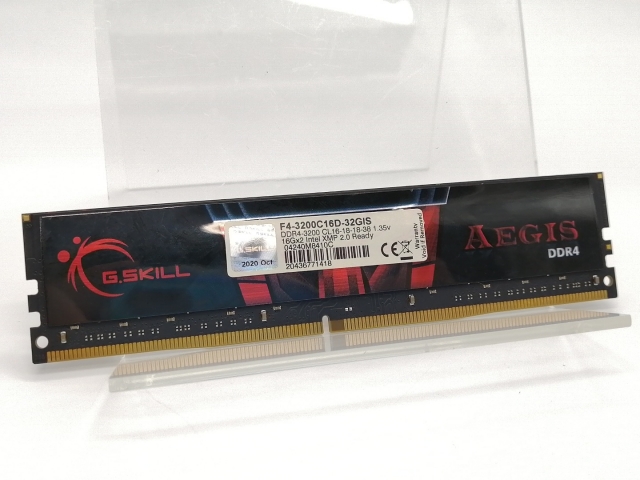 【中古】DDR4 16GB PC4-25600(DDR4-3200)【デスクトップPC用】【大阪本店】保証期間１週間