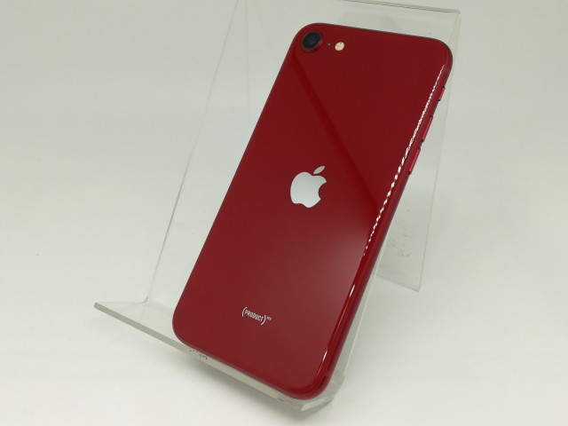 【中古】Apple au 【SIMフリー】 iPhone SE（第3世代） 256GB (PRODUCT)RED MMYL3J/A【なんば】保証期間１ヶ月【ランクB】