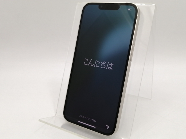 【中古】【赤ロム保証あり】Apple SoftBank 【SIMフリー】 iPhone 14 256GB スターライト MPW33J/A【大須2】保証期間１ヶ月【ランクB】