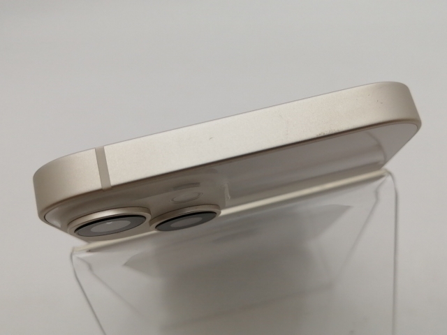 【中古】【赤ロム保証あり】Apple SoftBank 【SIMフリー】 iPhone 14 256GB スターライト MPW33J/A【大須2】保証期間１ヶ月【ランクB】