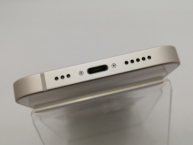 【中古】【赤ロム保証あり】Apple SoftBank 【SIMフリー】 iPhone 14 256GB スターライト MPW33J/A【大須2】保証期間１ヶ月【ランクB】