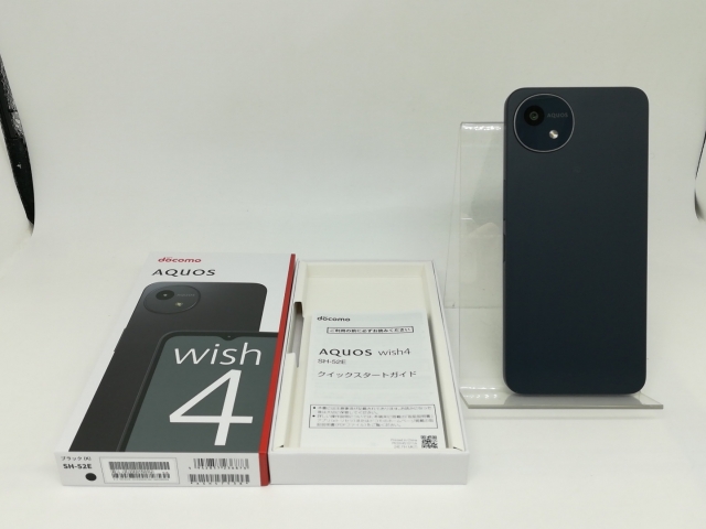 docomo AQUOS wish4 SH-52E 黒 未使用 Aquos wish4 SH-52E 未使用
