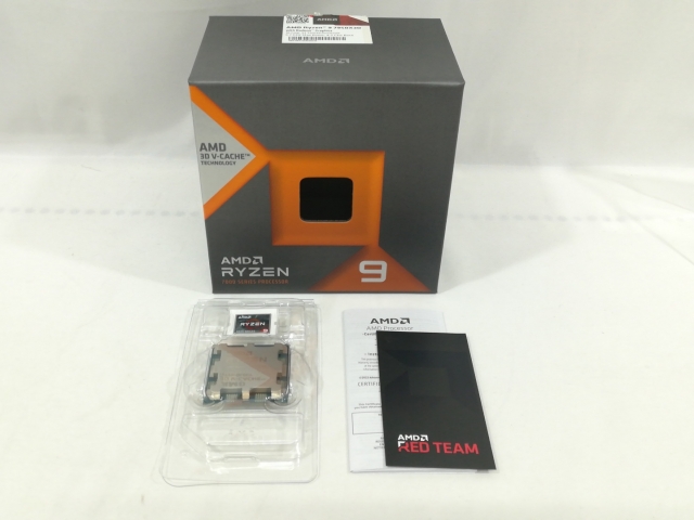 【中古】AMD Ryzen 9 7950X3D (4.2GHz/TC:5.7GHz) BOX AM5/16C/32T/L3 128MB/Radeon Graphics/TDP 120W【大阪本店】保証期間１週間_4