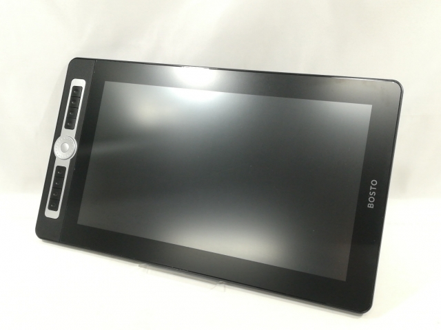 【中古】BOSTO BT-16HD(T) Pro [15.6インチタッチパネル搭載液晶ペンタブレット/1920x1080筆圧8192/14ms/120% sRGB]【大阪本店】保証期間１週間