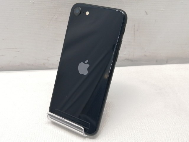 【中古】Apple 国内版 【SIMフリー】 iPhone SE（第3世代） 128GB ミッドナイト MMYF3J/A【仙台駅東口】保証期間１ヶ月【ランクB】