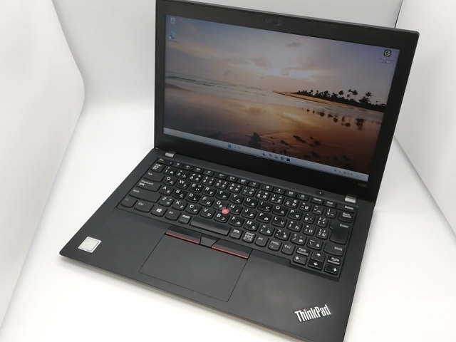 【中古】Lenovo ThinkPad X280 20KES88T00 ブラック【i3-8130U 8G 128G(SSD) WiFi 12.5LCD(1920x1080)】【アリオ倉敷】保証期間１ヶ月【ランクB】