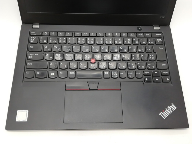 【中古】Lenovo ThinkPad X280 20KES88T00 ブラック【i3-8130U 8G 128G(SSD) WiFi 12.5LCD(1920x1080)】【アリオ倉敷】保証期間１ヶ月【ランクB】_4