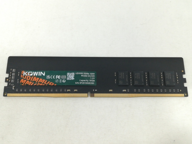 【中古】DDR4 16GB PC4-25600(DDR4-3200)【デスクトップPC用】【大阪本店】保証期間１週間